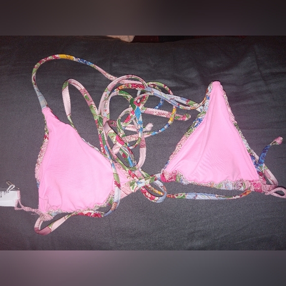 summerful | Swim | Nwt Summerful Zuma Smocked Sliding Triangle Bikini ...